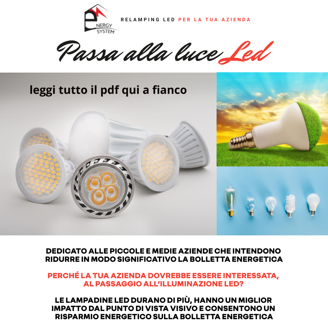 pdf passa alla luce led energy system srl